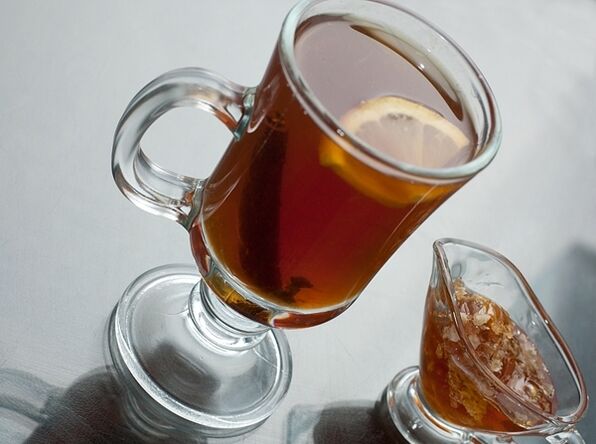 A wine drink with the addition of coffee, sugar and calendula will increase a man's potency
